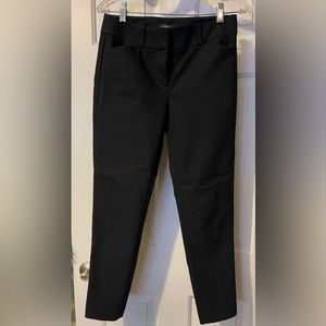 LOFT Julie Skinny black dress pant